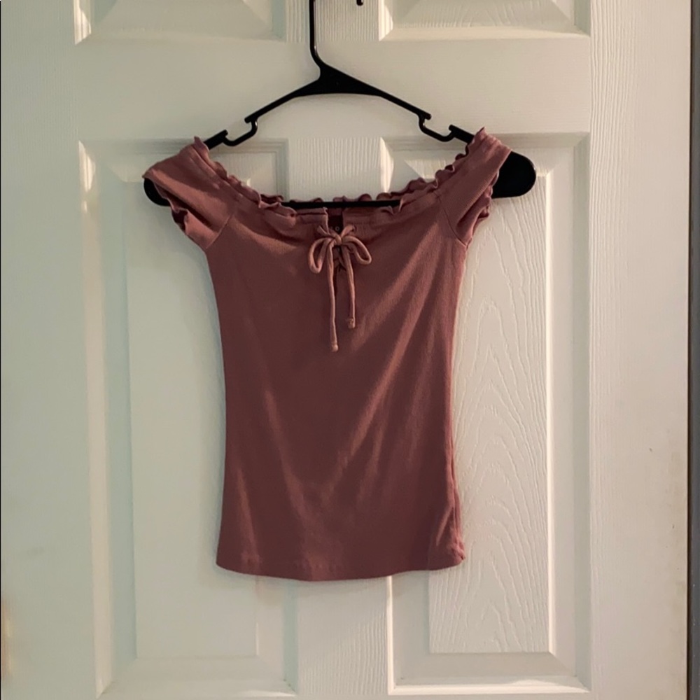 Off the shoulder top